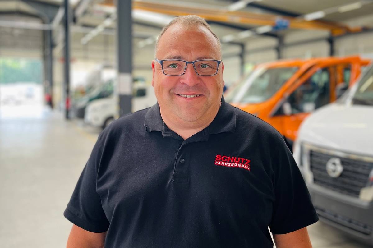 Schutz Fahrzeugbau - Ansprechpartner Technik und Entwicklung Waylon Stolz