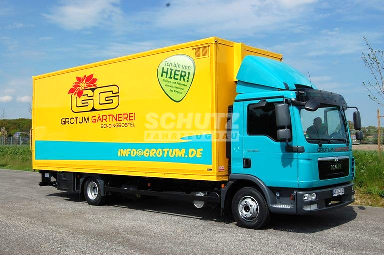 Schutz Fahrzeugbau - LKW Isokofferaufbau Isokoffer Koffer Iso