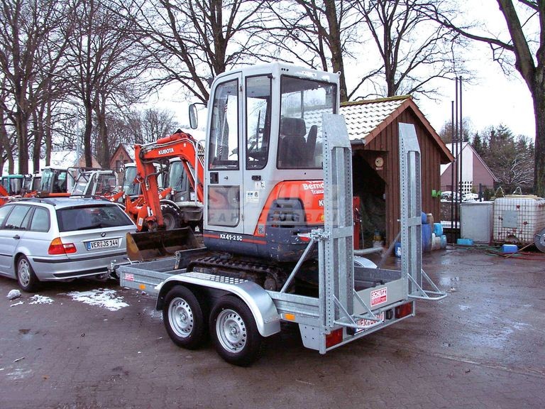 Schutz Transport Baumaschinenanhänger Anhänger Baumaschine Typ BAS 27/30/35
