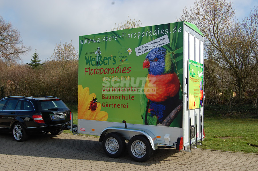 Planenanhänger Typ GTA 16 D für 4 CC-Container Planenanhänger Typ GTA 16 D für 4 CC-Container