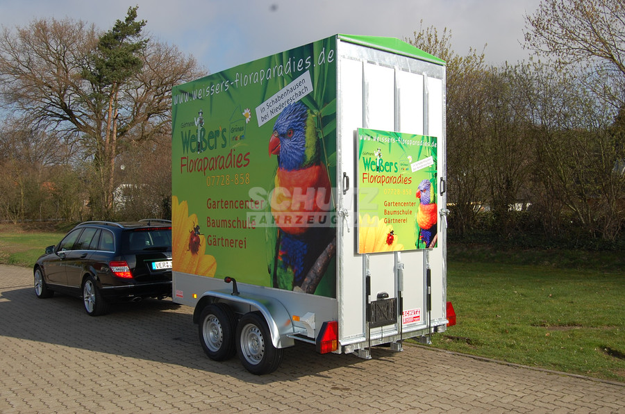 Planenanhänger Typ GTA 16 D für 4 CC-Container Planenanhänger Typ GTA 16 D für 4 CC-Container