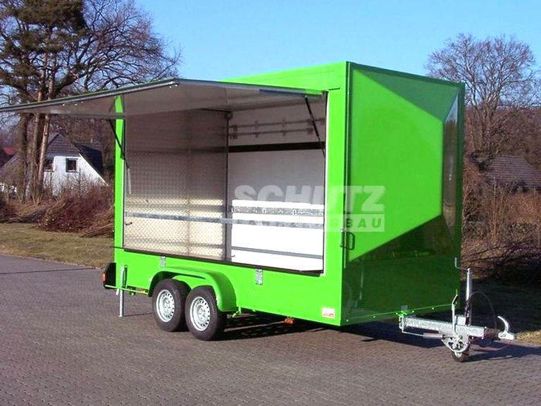 Schutz Koffer Anhänger Transportanhänger Transport Typ TK 30 D-VK