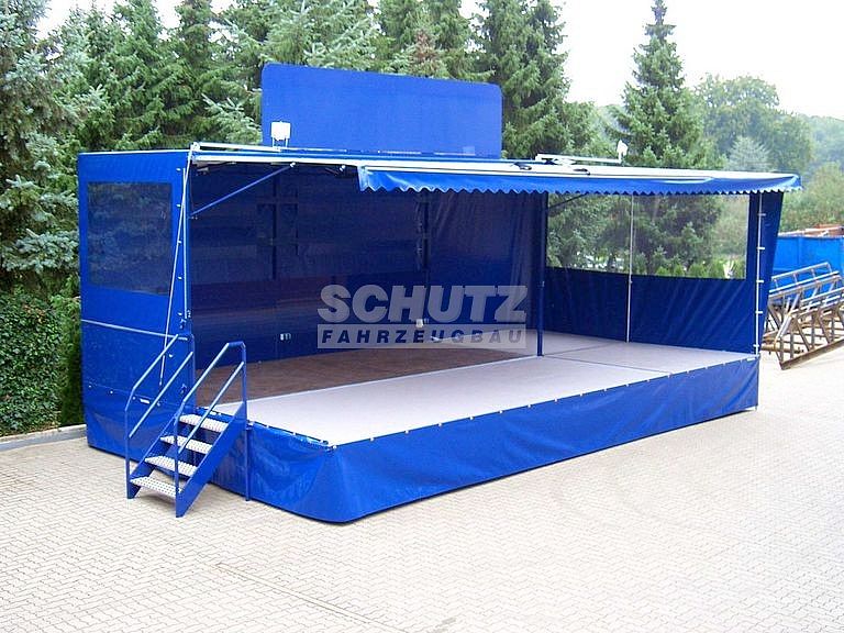 Schutz Showbühnenanhänger Anhänger Show Bühne