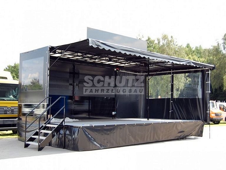 Schutz Showbühnenanhänger Schutz Showbühnenanhänger