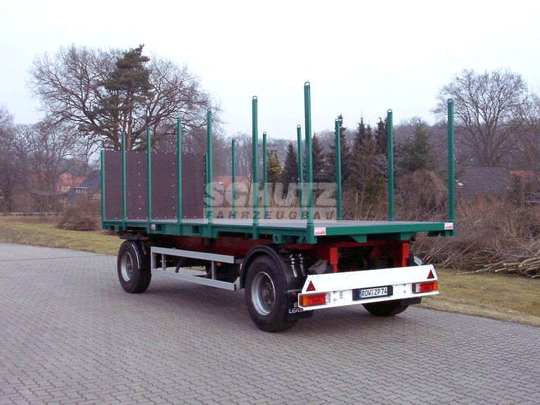 Schutz LKW 2-Achs Container Chassis Anhänger Transport Typ LAC 180 W