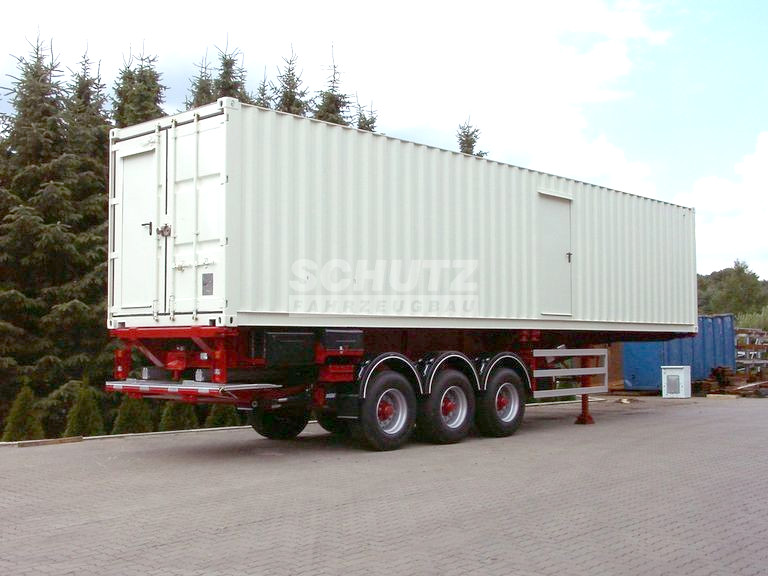 Schutz LKW Sattelanhänger Transport Anhänger Sattel Typ SA 480 C
