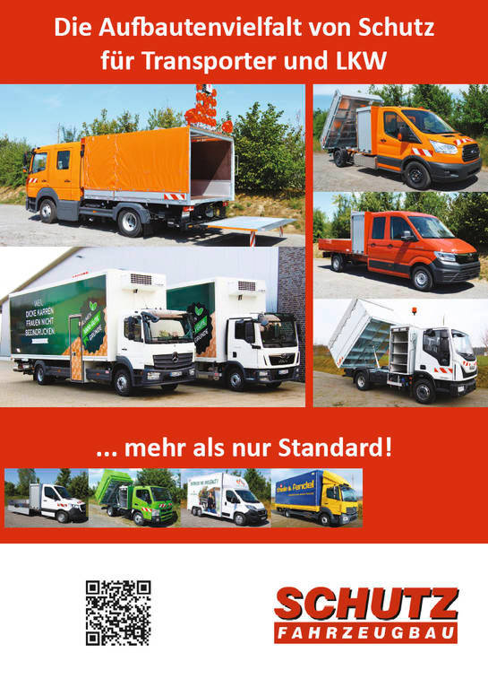 Die Aufbauvielfalt von Schutz für Transporter und LKW - Prospektdownload