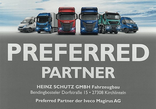 IVECO - Preferred Partner Schutz Fahrzeugbau