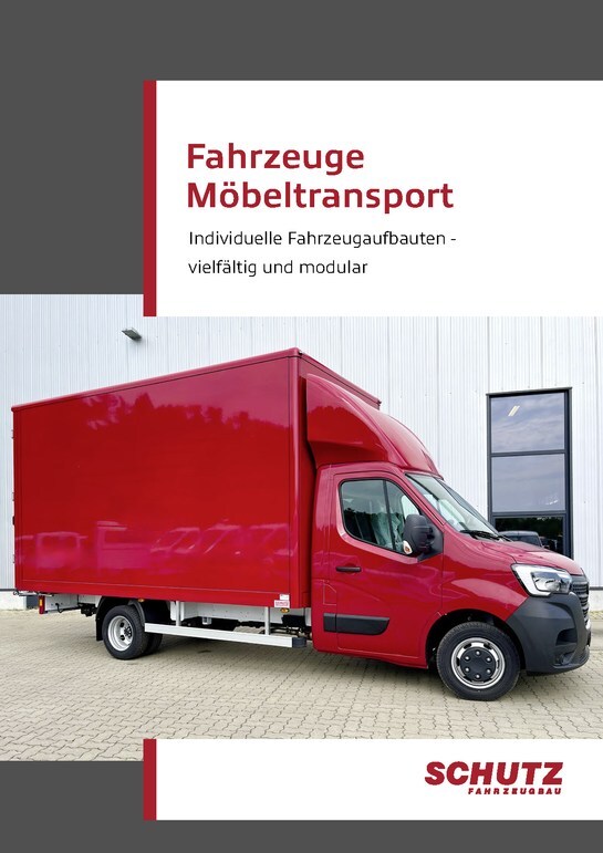 Die Aufbautenvielfalt von Schutz für Möbeltransporte - Prospektdownload