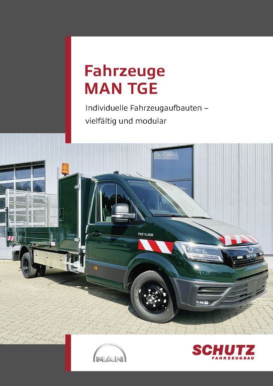 Die Aufbauvielfalt von Schutz für MAN TGE - Prospektdownload